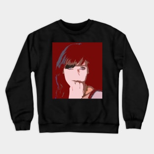 zooey deschanel Crewneck Sweatshirt